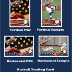 Inspirational Baseball Card Template Photoshop Free | Best Inside Baseball Card Template Psd