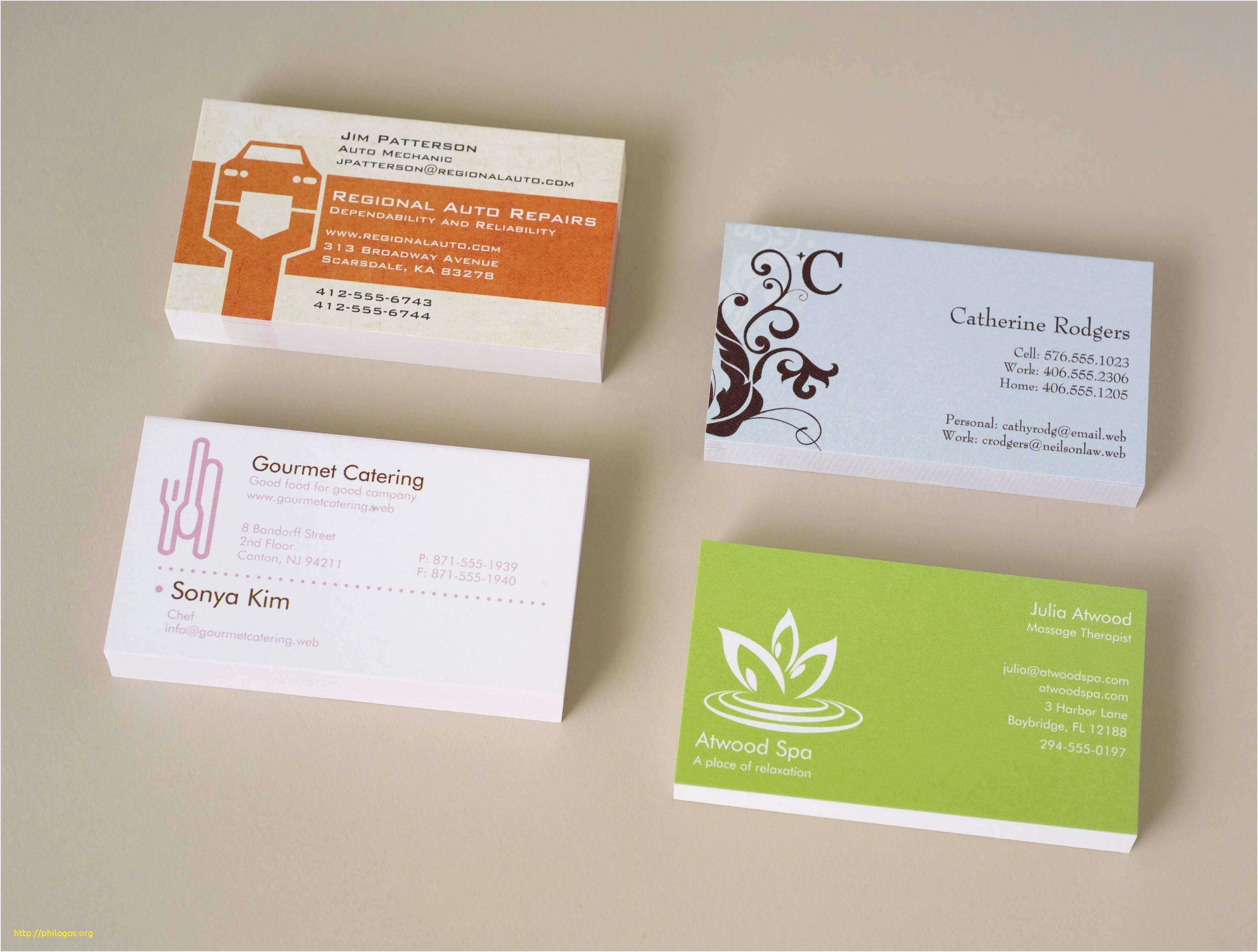 Inspirational Food Business Cards Templates Free | Philogos Intended For Freelance Business Card Template