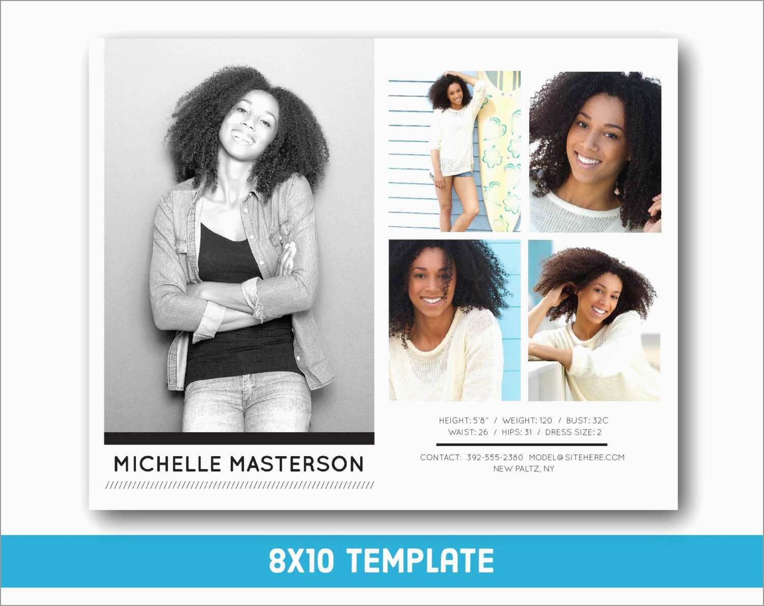 Inspirational Free Comp Card Template | Best Of Template Within Free Model Comp Card Template