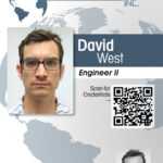 Interglobal Portrait Id Card With Qr Code Credential With Regard To Portrait Id Card Template