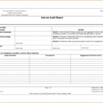 Internal Audit Report Sample Ppt In Word India Format Pertaining To It Audit Report Template Word