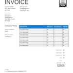 Invoice Template | Send In Minutes | Create Free Invoices With Regard To Personal Check Template Word 2003