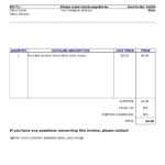 Invoice Template Word 2010 | Invoice Sample Template Pertaining To Invoice Template Word 2010