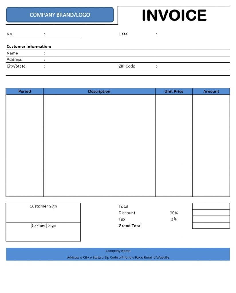 Invoice Templates Microsoft And Open Office Templates Inside Microsoft Office Word Invoice Template