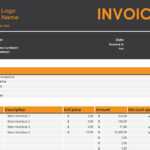 Invoices – Office With Commercial Invoice Template Word Doc