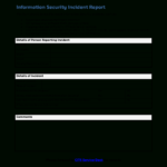 It Services Security Incident Report | Templates At With Regard To Information Security Report Template