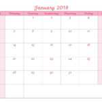 January 2019 Blank Calendar For Kids – Printable Calendar Pertaining To Blank Calendar Template For Kids