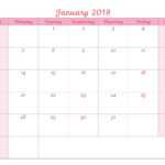 January 2019 Blank Calendar For Kids – Printable Calendar Pertaining To Blank Calendar Template For Kids