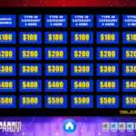 Jeopardy Powerpoint Template With Music | Games | Jeopardy Intended For Quiz Show Template Powerpoint