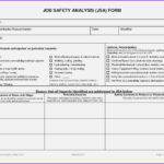 Job Safety Analysis Worksheet And Free Jsa Template New Intended For Safety Analysis Report Template