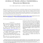 Jtehm Challenge Papers Template With Ieee Journal Template Word