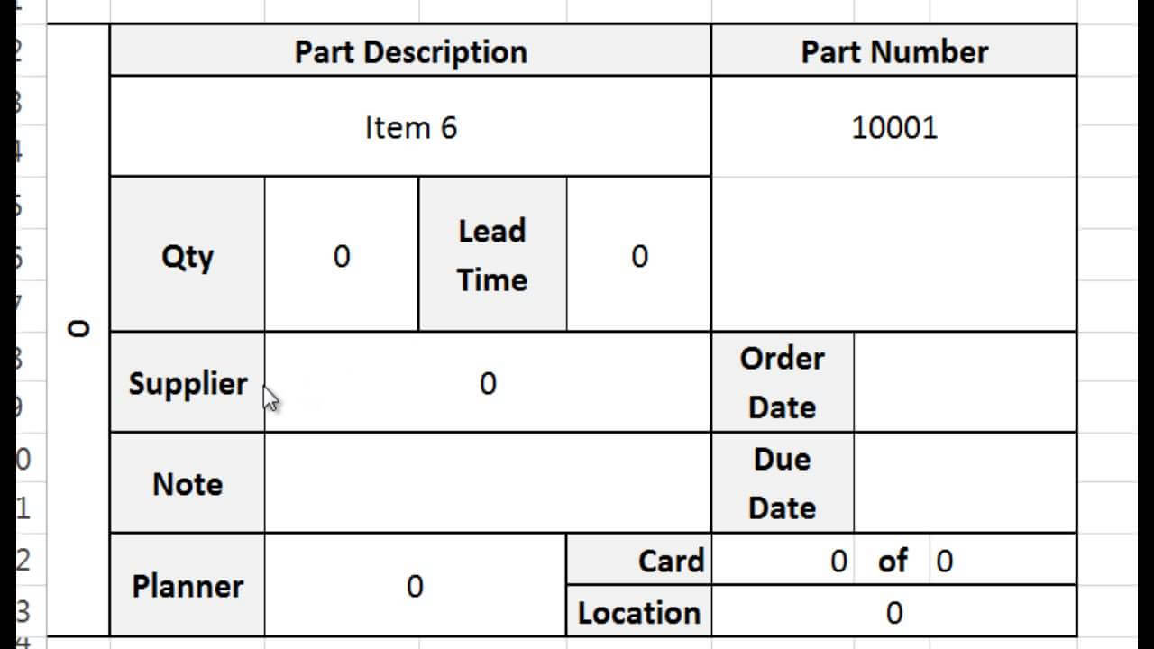 Kanban Card Template – Tutorial, Video, And Download In Queue Cards Template