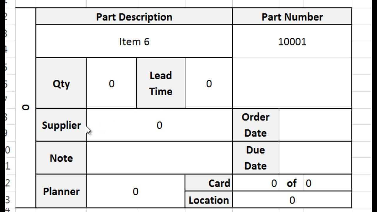 Kanban Card Template – Tutorial, Video, And Download Regarding Kanban Card Template