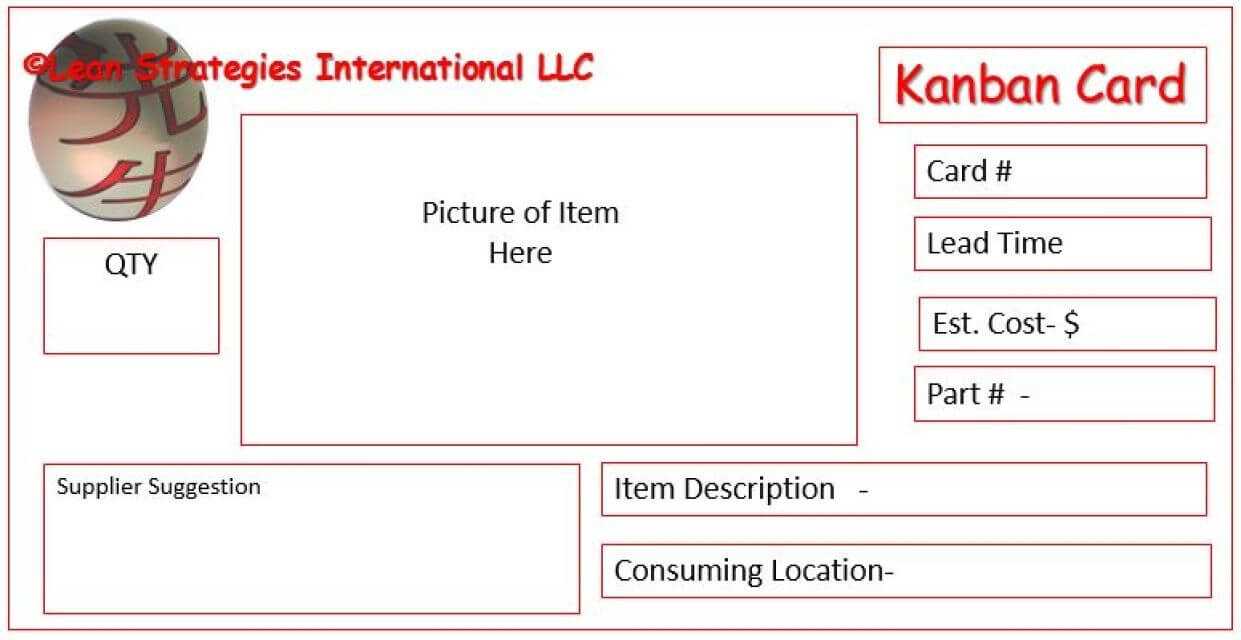 Kanban Card Templates | Kanban | Kanban Cards, Card Within Kanban Card Template