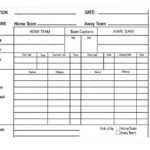 Kwikgoal Referee Score Sheets | Products | Soccer Referee Pertaining To Football Referee Game Card Template
