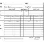 Kwikgoal Referee Score Sheets | Products | Soccer Referee Pertaining To Football Referee Game Card Template