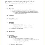Lab Report Template Pdf Format Apa Word Physics College Within Lab Report Conclusion Template