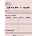 Laboratory Test Report Template Inside Acceptance Test Report Template