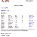 Labsoft Lims Certificates Of Analysis (Coa) Management Throughout Certificate Of Analysis Template