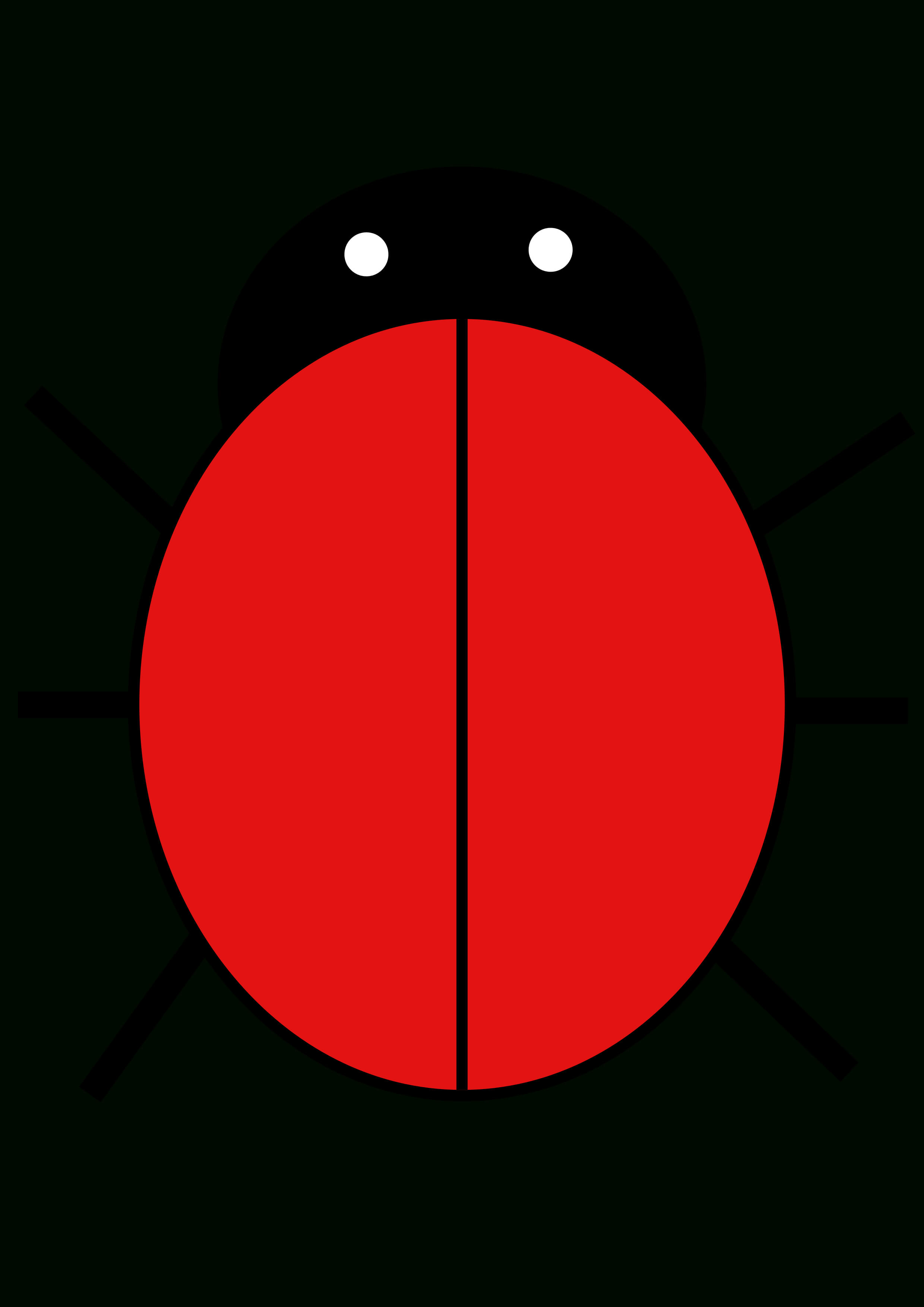 Ladybird | Free Images At Clker - Vector Clip Art Online For Blank Ladybug Template