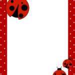 Ladybug Birthday Party With Free Printables – How To Nest With Regard To Blank Ladybug Template