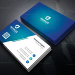 Lagoon Professional Corporate Business Card Template 000946 For Professional Name Card Template