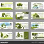 Landscape Design Business Cards | Landscape Design Studio For Landscaping Business Card Template