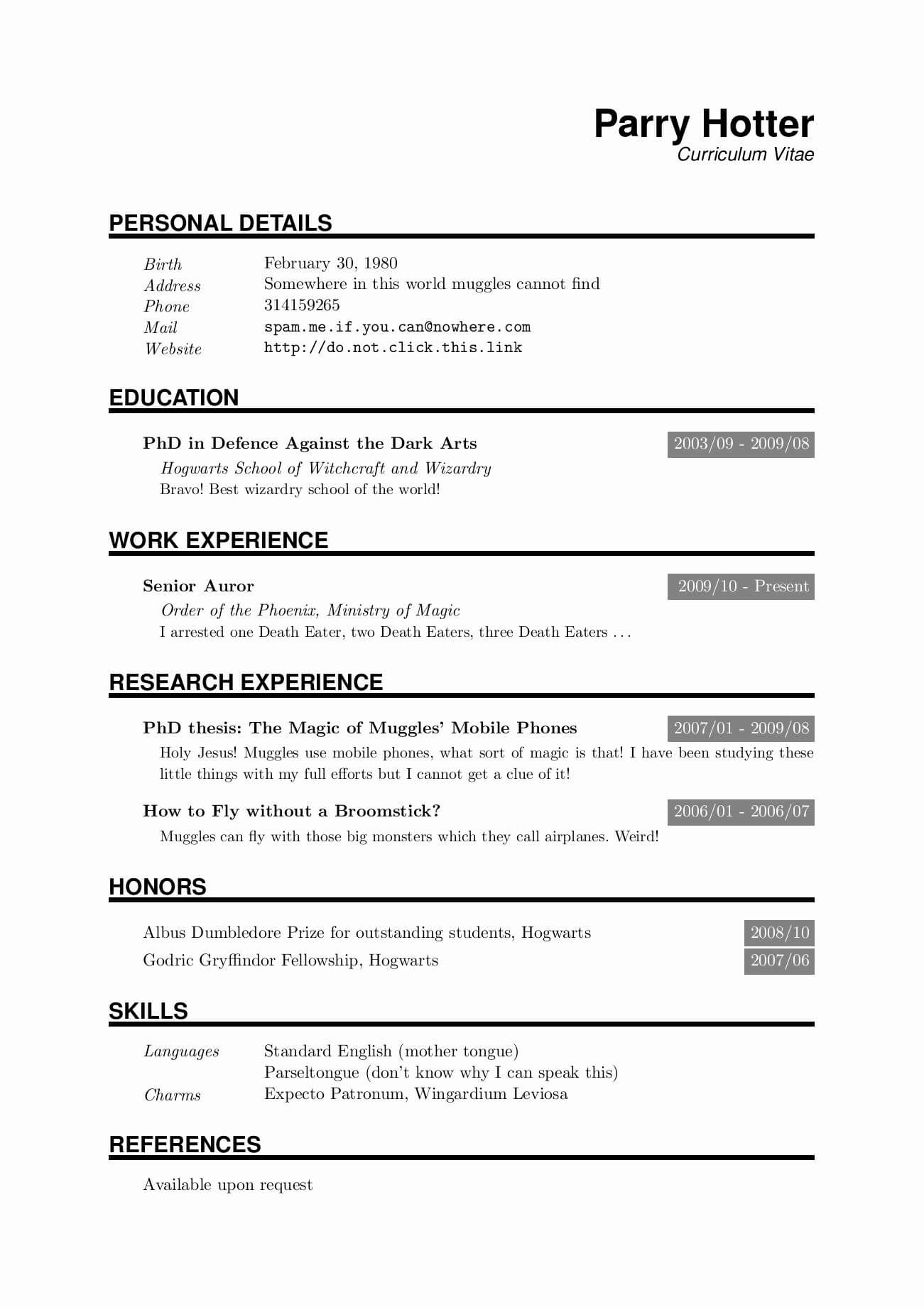 Latex Report Template Phd Resume Templates Pinterest Project Intended For Latex Project Report Template