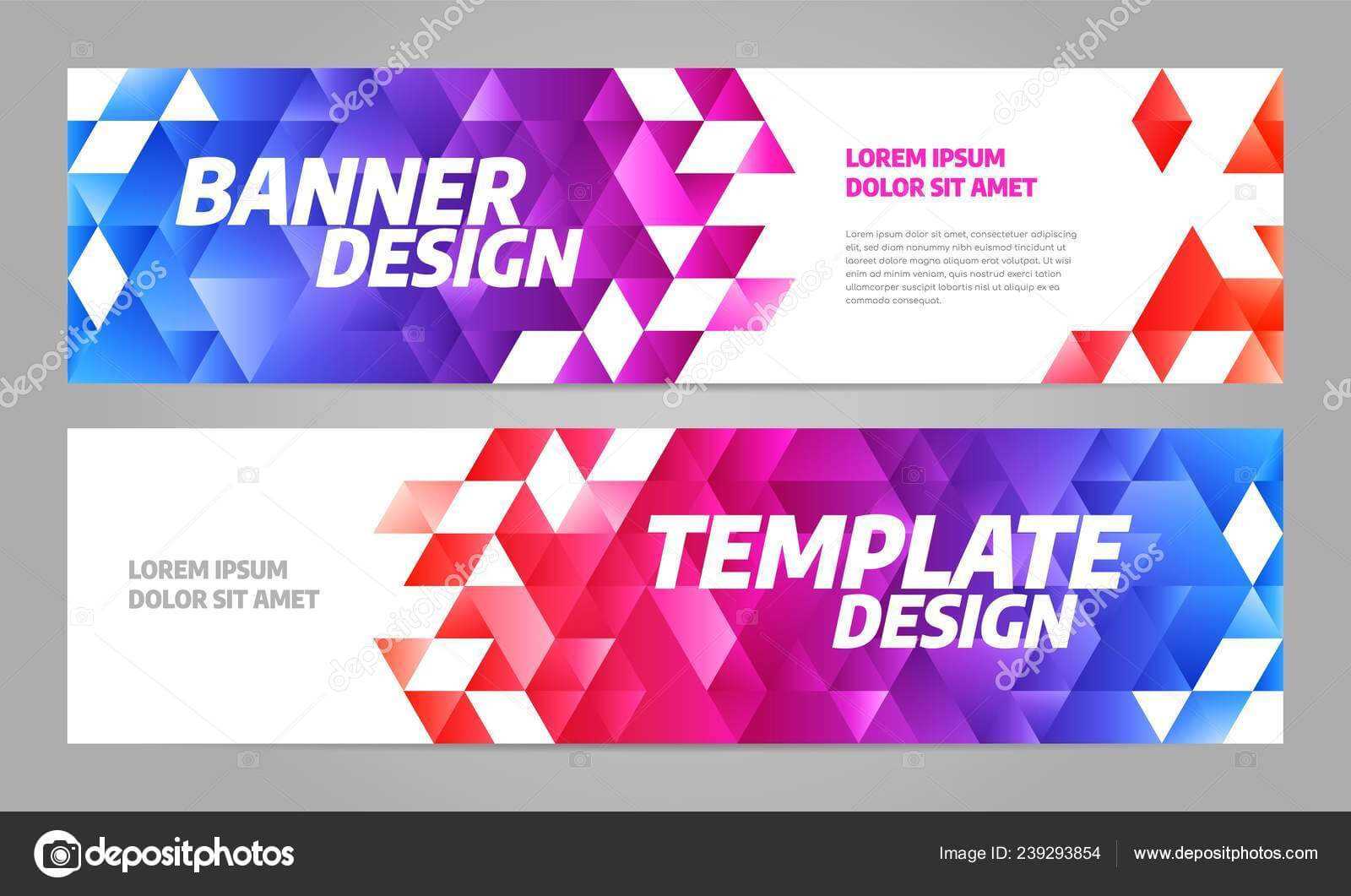 Layout Banner Template Design For Sport Event 2019 — Stock Regarding Event Banner Template