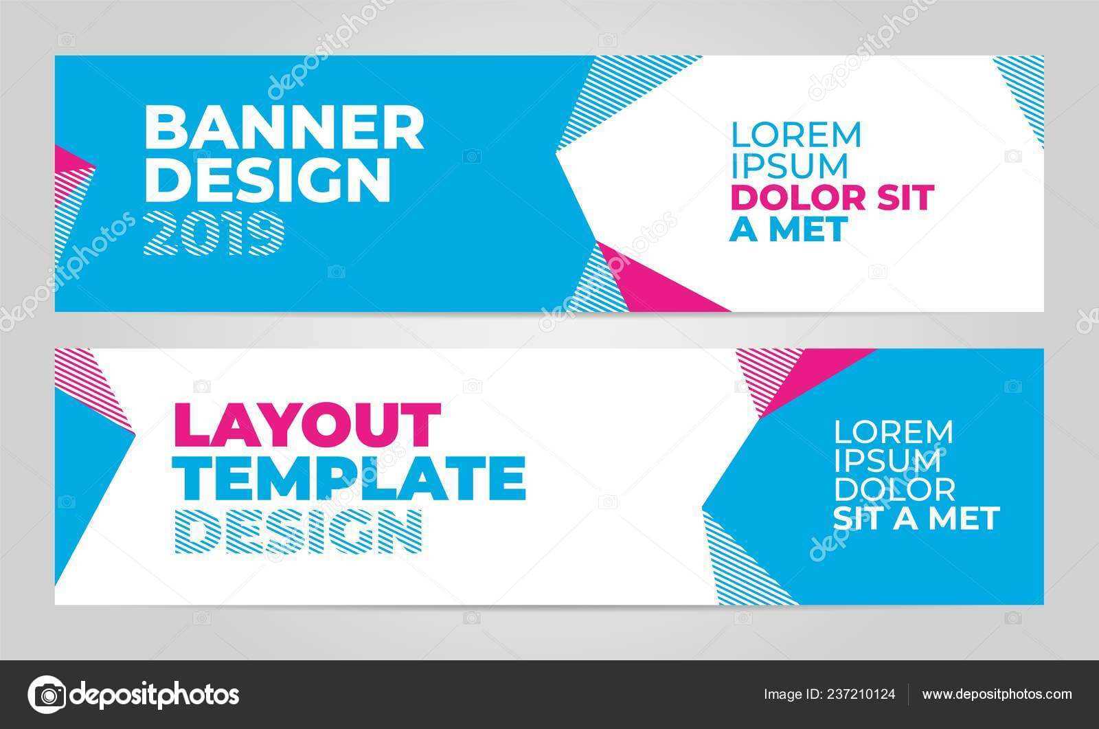 Layout Banner Template Design For Winter Sport Event 2019 Regarding Event Banner Template