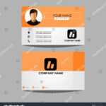 Layout Template Id Card Business Personal Stock Vector Within Personal Identification Card Template