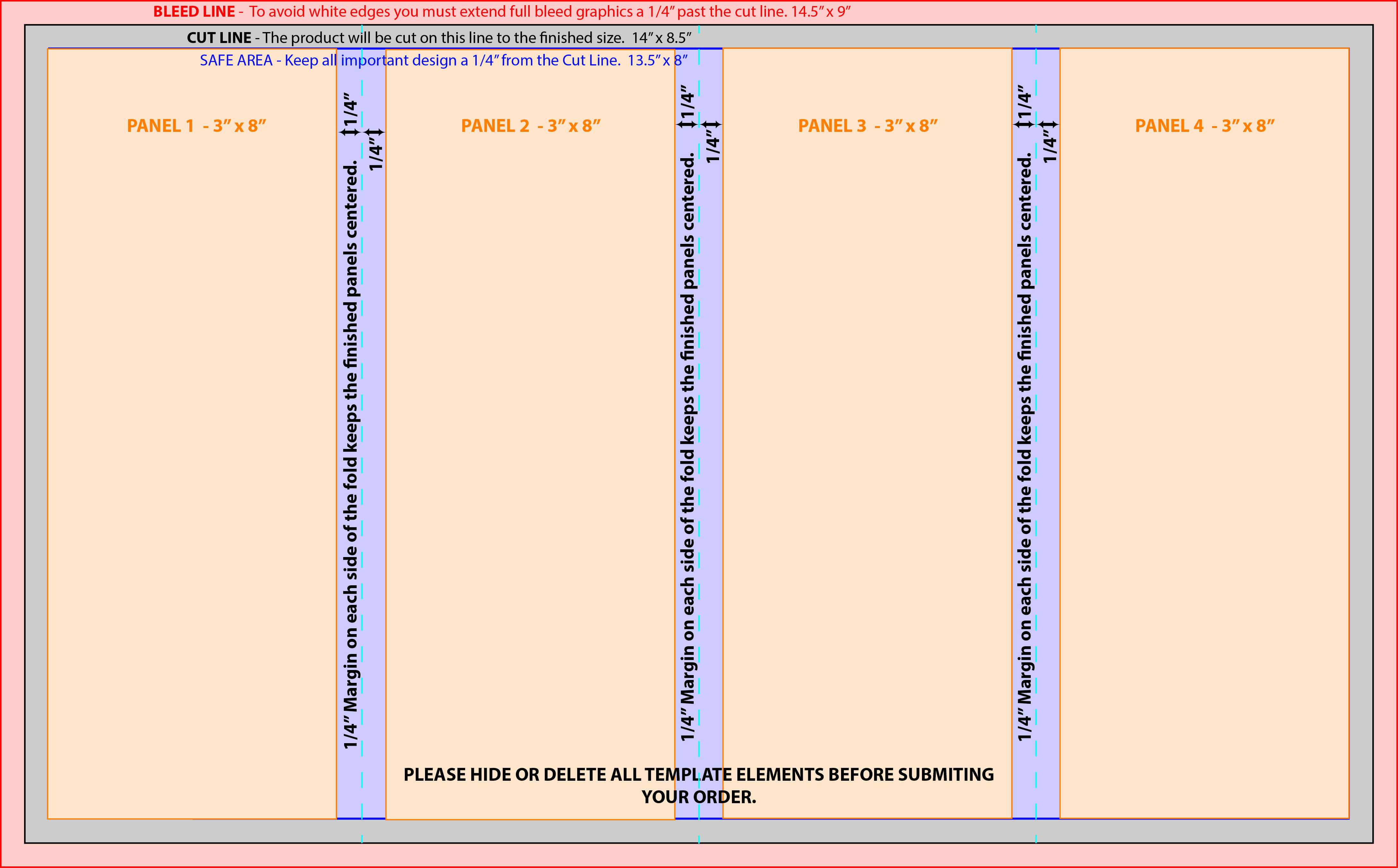 Layout Templates | Kalispell Copy Center With Brochure 4 Fold Template