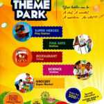 Leaflet Design For Play School Theme Parkgraphic Inside Play School Brochure Templates