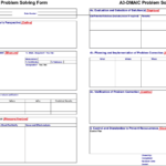 Lean Manufacturing & Six Sigma : A3 And Dmaic – Improving With Regard To Dmaic Report Template