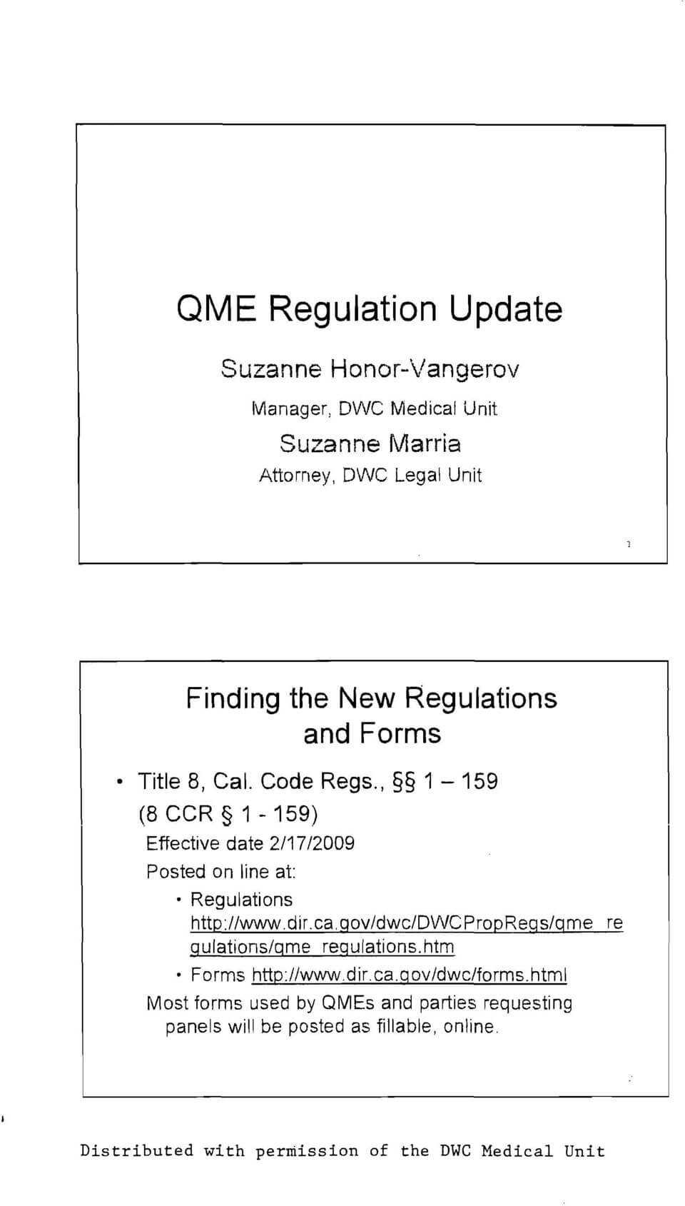 Legal Updates In Workers Compensation Pdf Qme Report Within Medical Legal Report Template