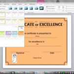 Lesson 2: Learning How To Make Certificate (Ms Word 2010) Within Word 2013 Certificate Template