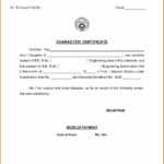 Letter Of Good Conduct Template Collection | Letter Template Inside Good Conduct Certificate Template