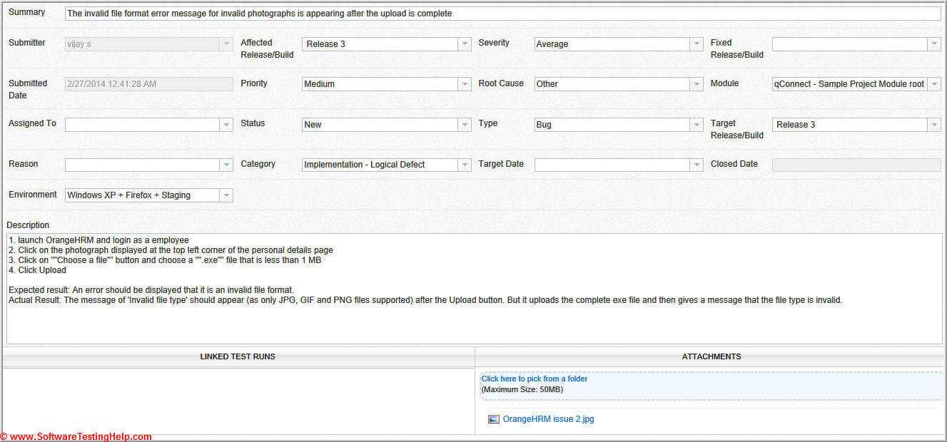 Live Project Bug Tracking, Test Metrics, And Test Sign Off Pertaining To Test Exit Report Template