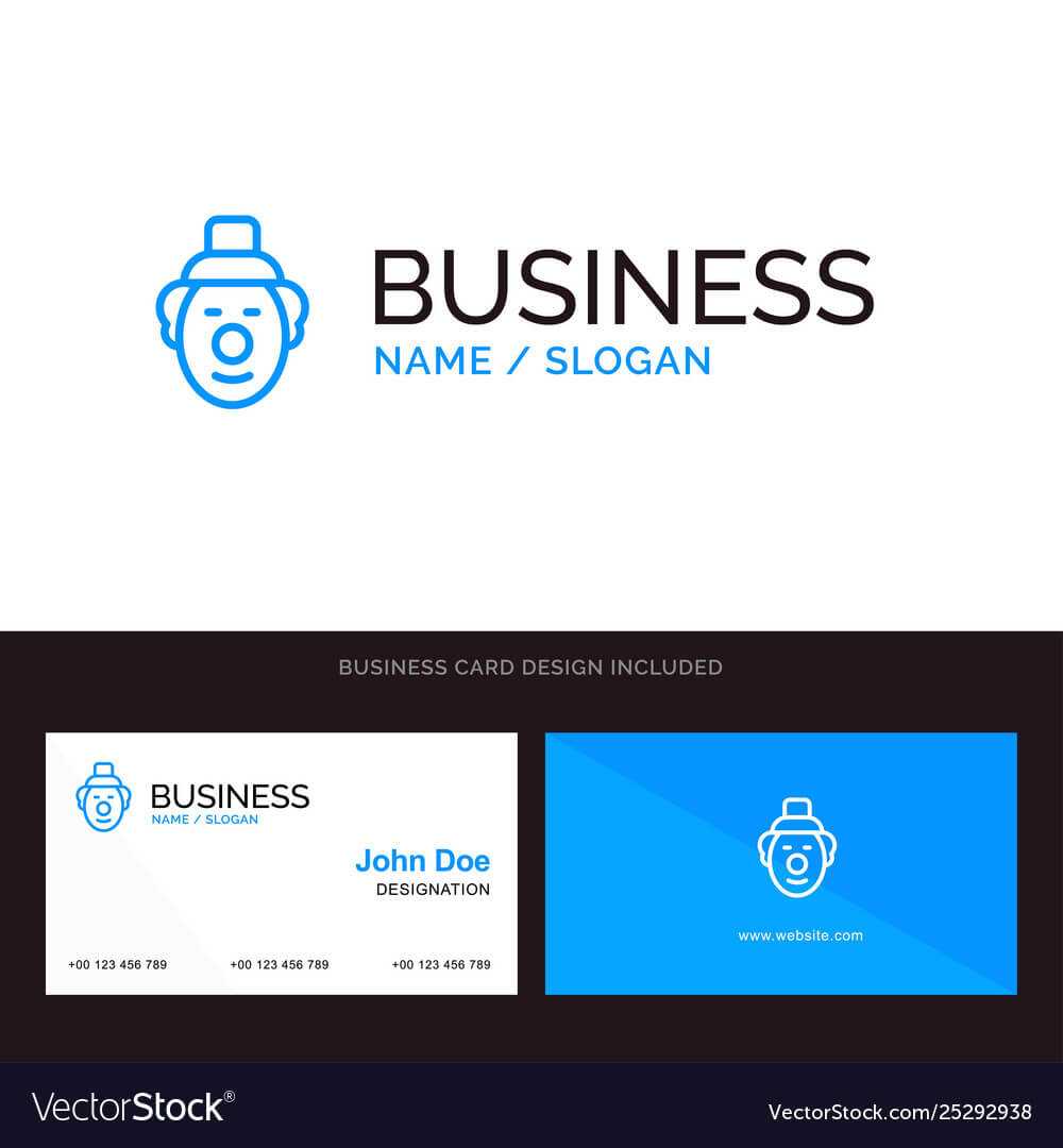 Logo And Business Card Template For Joker Clown Throughout Joker Card Template