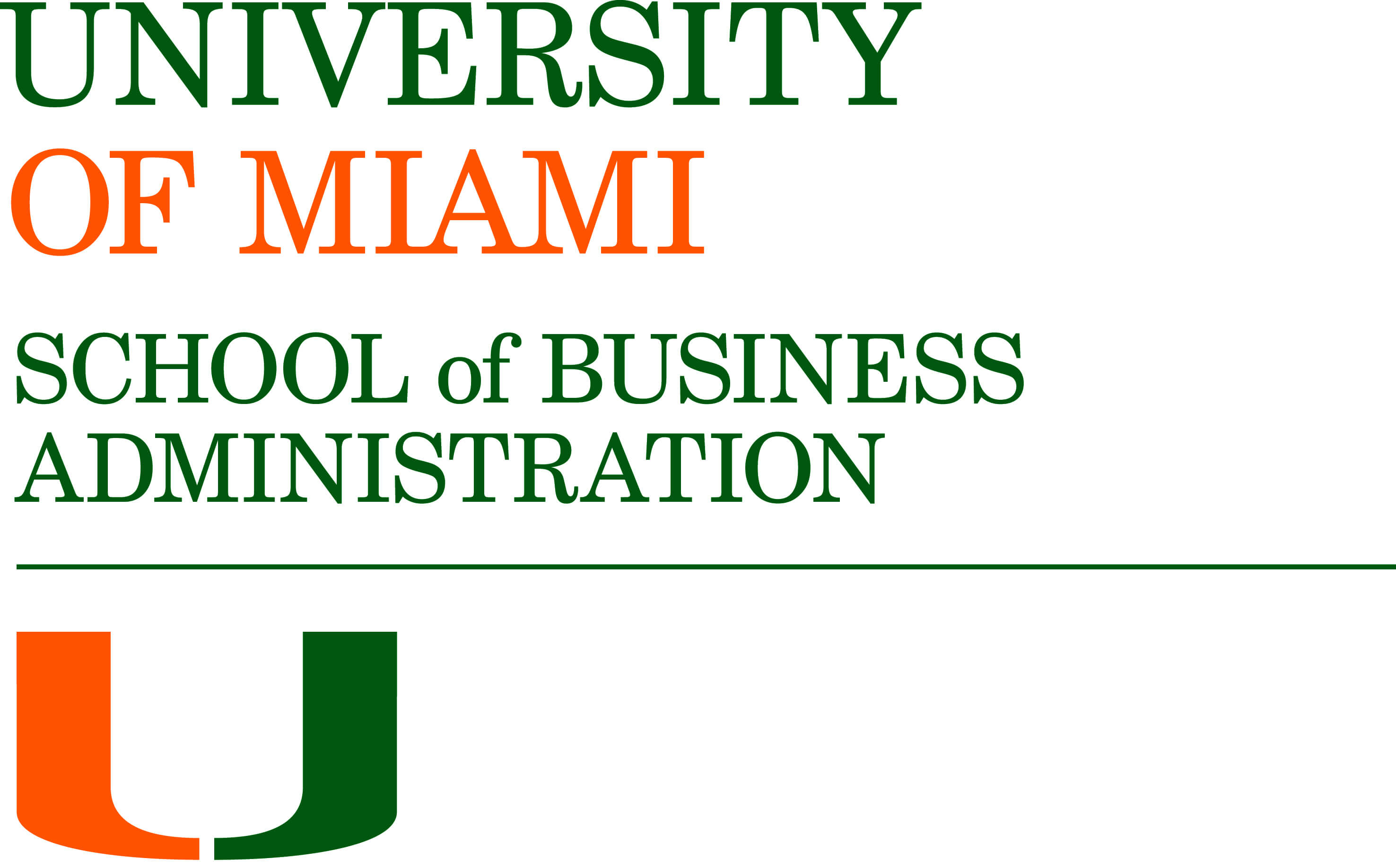 Logos And Templates : University Of Miami School Of Business regarding University Of Miami Powerpoint Template