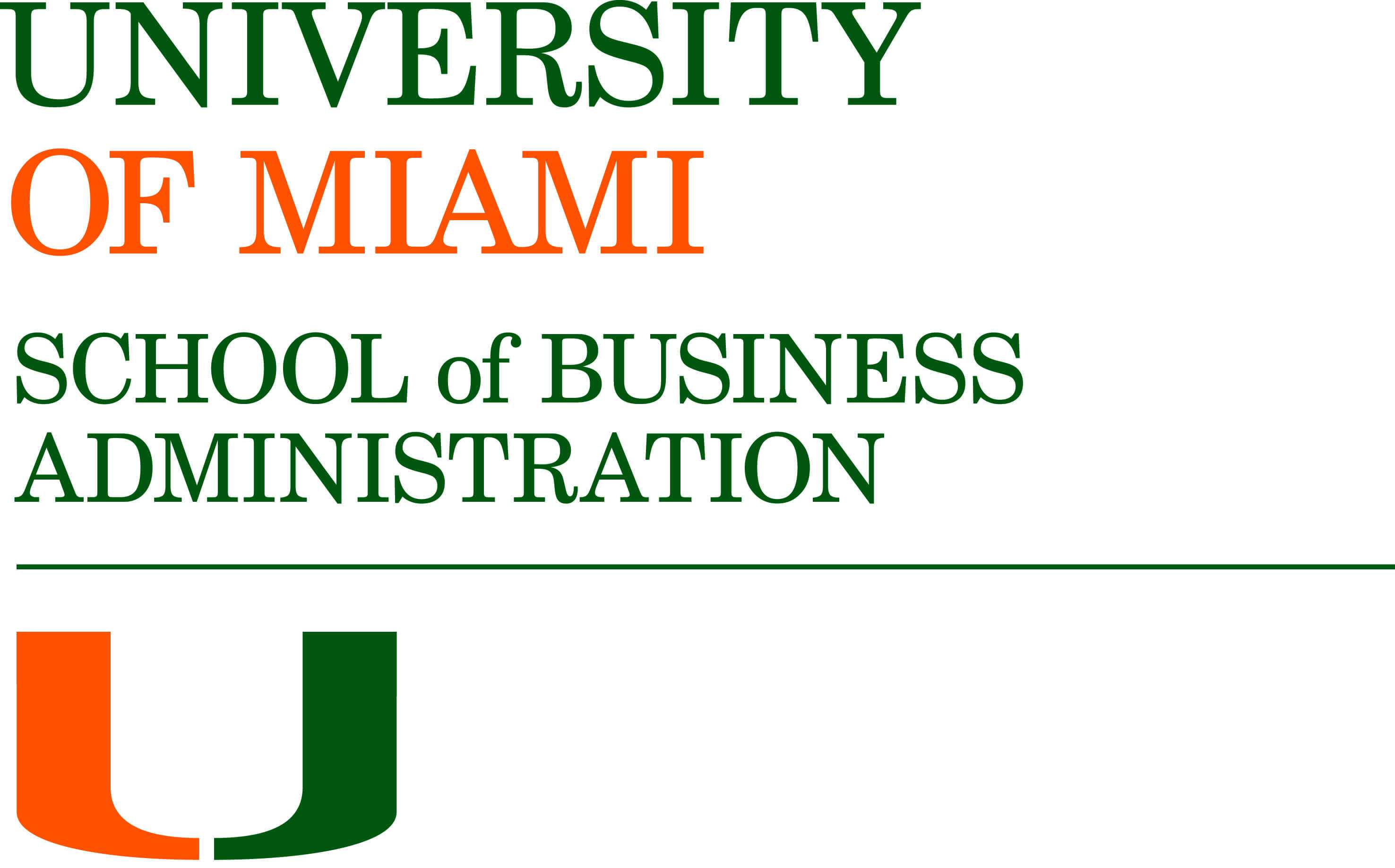 Logos And Templates : University Of Miami School Of Business Regarding University Of Miami Powerpoint Template