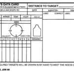 Long Range Shooter| Download | Reloading Room | Shooting Pertaining To Dope Card Template