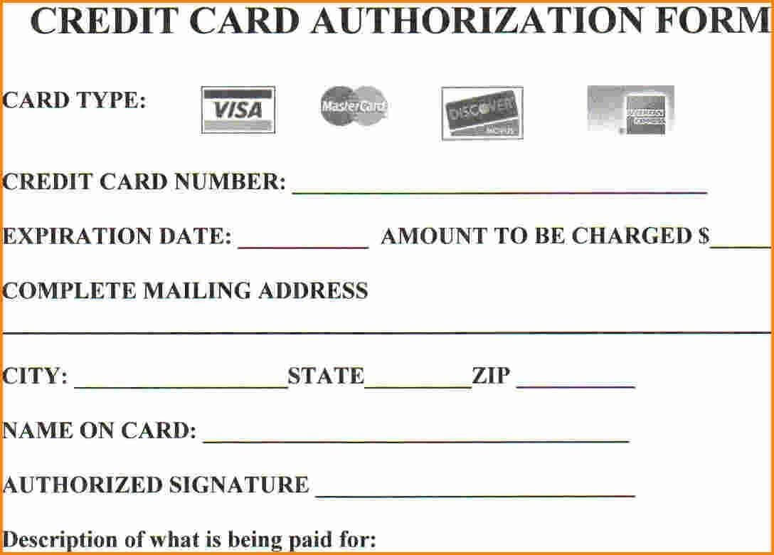 Looking To Download Credit Card Authorization Form? Then You For Order Form With Credit Card Template