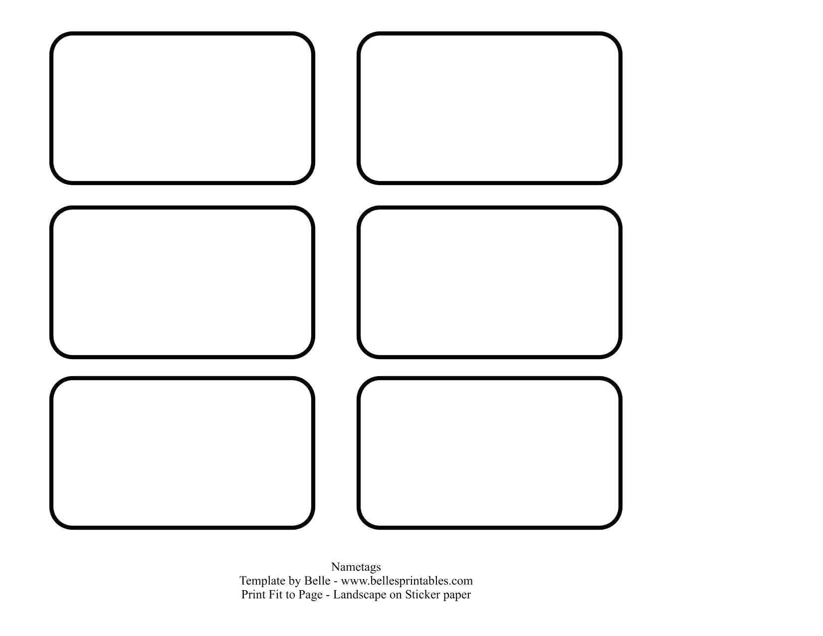 Luggage Labels Template – Wovensheet.co Throughout Blank Luggage Tag Template