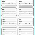 Luggage Tag Template Word You Will Never Believe These Within Luggage Tag Template Word