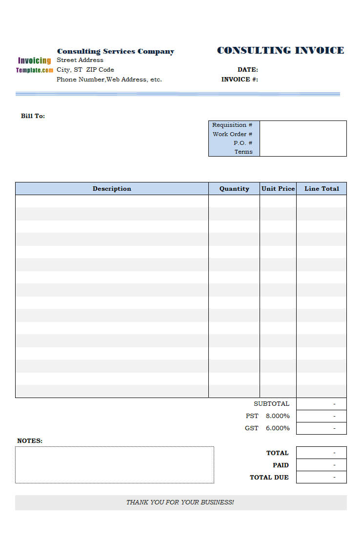 Mac Invoice Template Regarding Free Invoice Template Word Mac