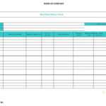 Machine History Card – With Machine Breakdown Report Template