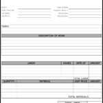 Maintenance Repair Job Card Template – Microsoft Excel With Sample Job Cards Templates