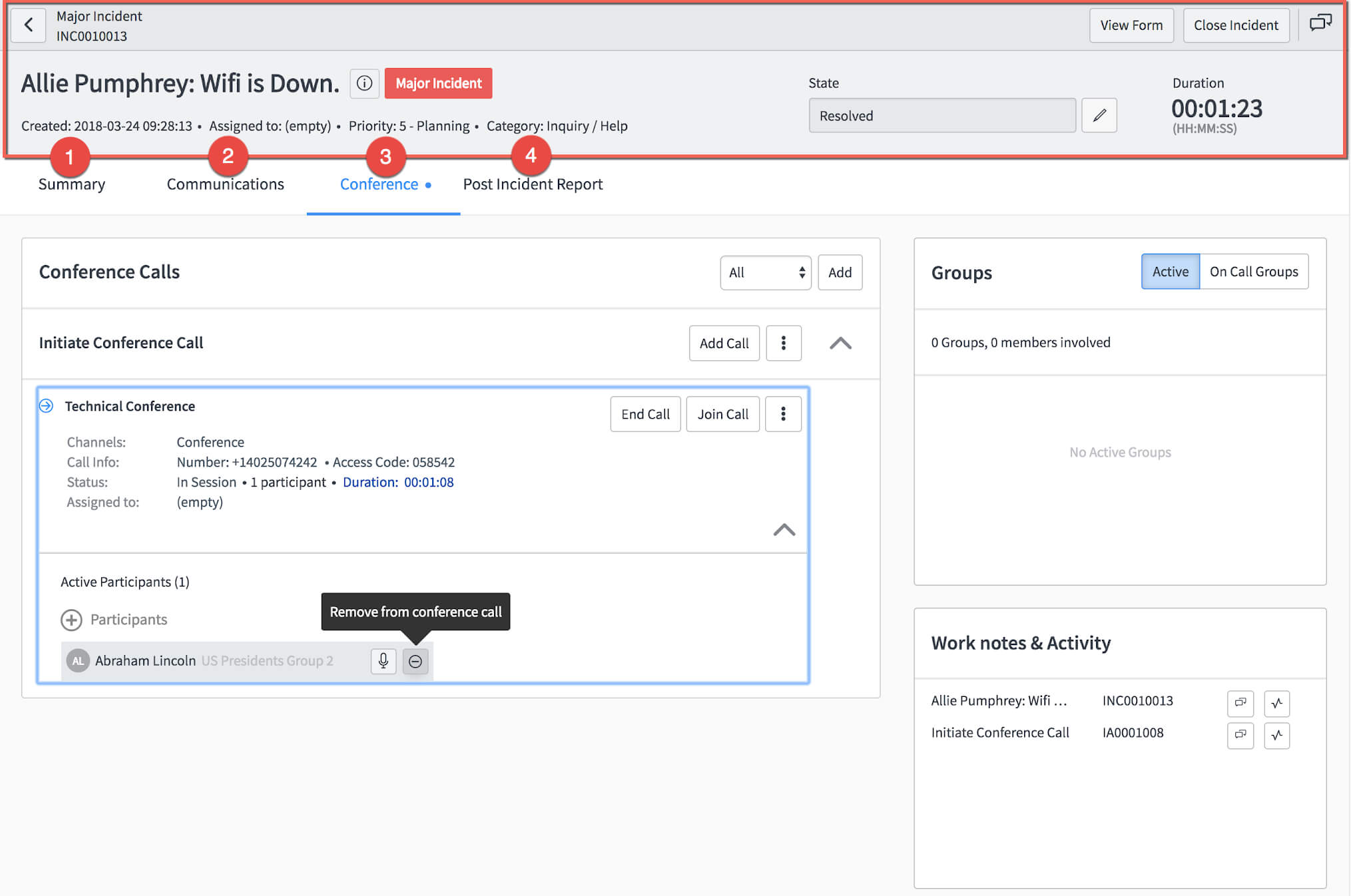 Major Incident Workbench | Servicenow Docs With It Major Incident Report Template