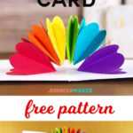 Make A Pop Up Heart Rainbow Card | Best Of Jennifer Maker Pertaining To Heart Pop Up Card Template Free